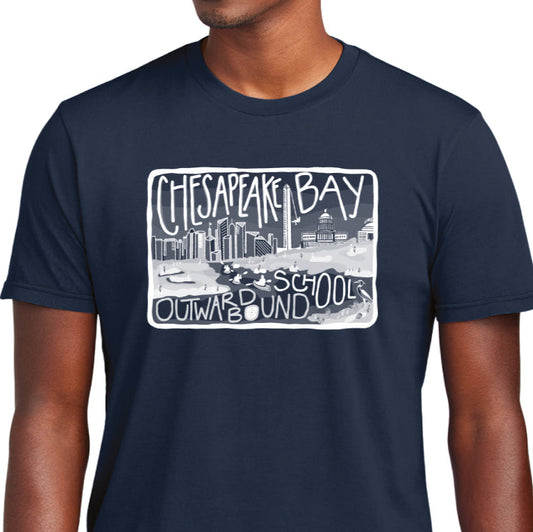 City Skylines Tees (Navy)