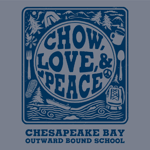 Peace, Love, & Chow Long Sleeve T-Shirt